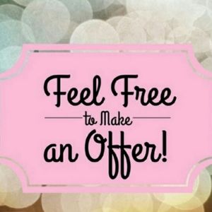 Reasonable offers encouraged